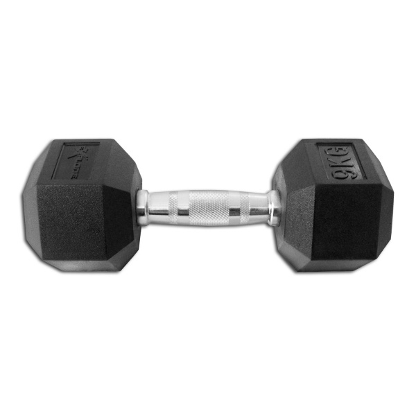 Гантель гексагональная обрезиненная Explode 9 кг PD-108-09 - купить в Киеве и Украине