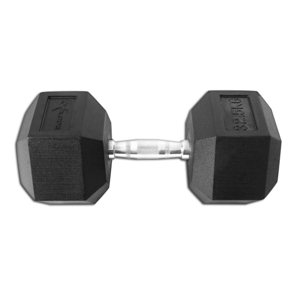 Гантель гексагональная обрезиненная Explode 32,5 кг PD-108-32,5 - купить в Киеве и Украине