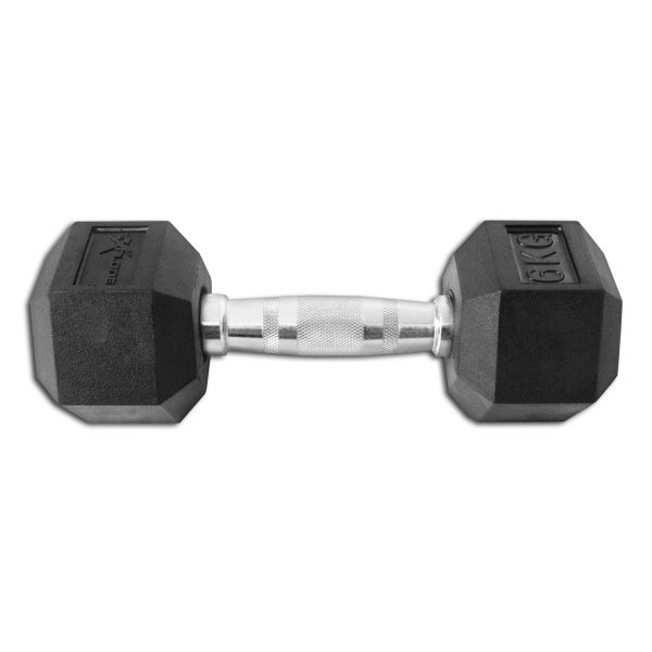 Гантель гексагональная обрезиненная Explode 6 кг PD-108-06 - купить в Киеве и Украине