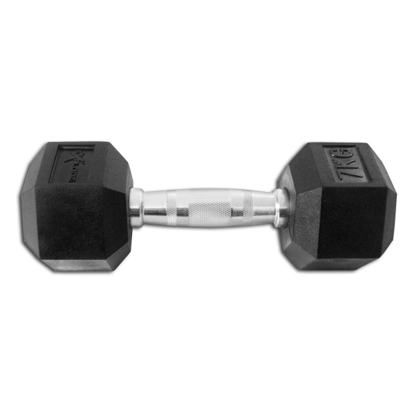 Гантель гексагональная обрезиненная Explode 7 кг PD-108-07 - купить в Киеве и Украине