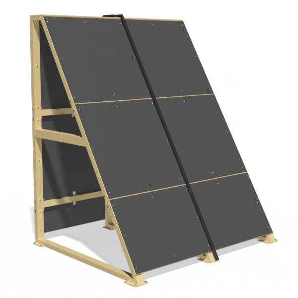 Полоса препятствий Стена наклонная с канатом Explode KF907.22