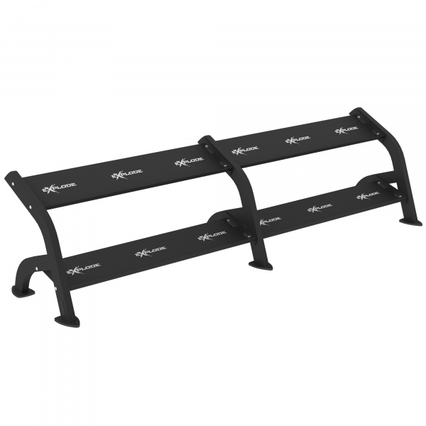 Стойка под гексагональные гантели Explode KF312.2 (2 секции) - купить в Киеве и Украине